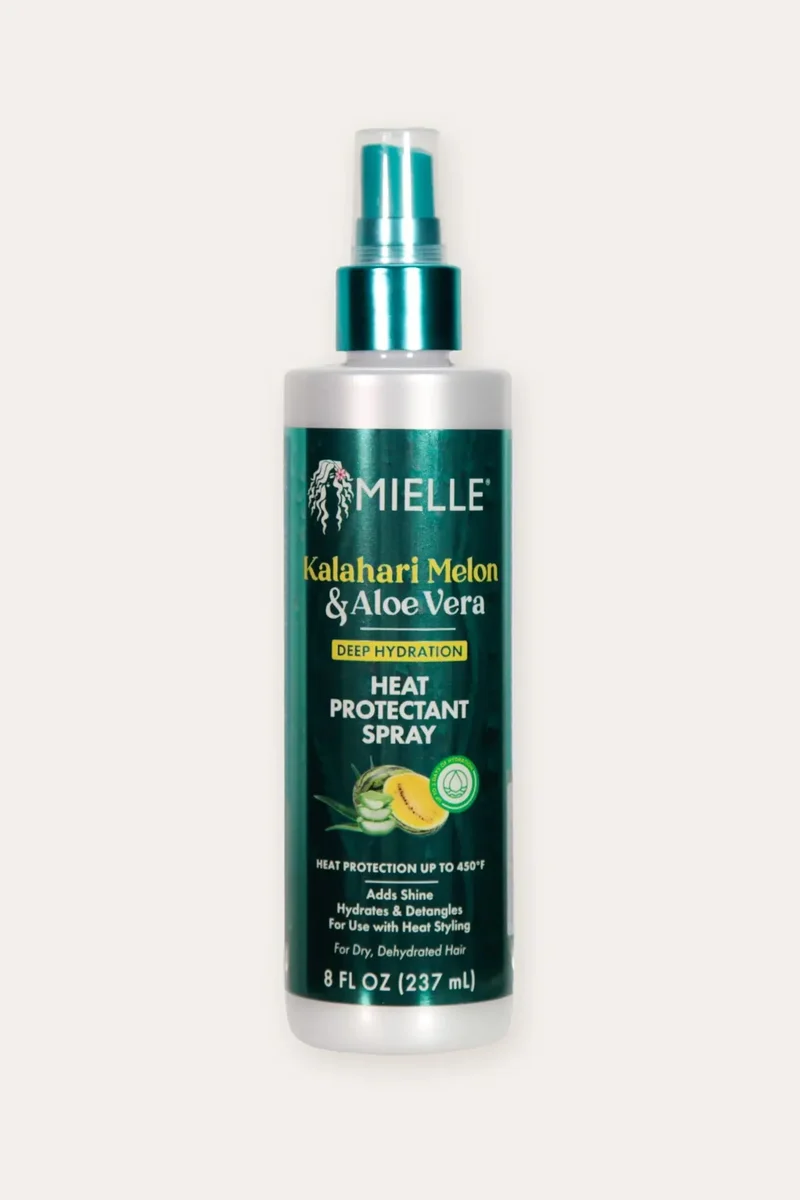 MIELLE KALAHARI MELON & ALOE HEAT PROTECTANT SPRAY 8oz
