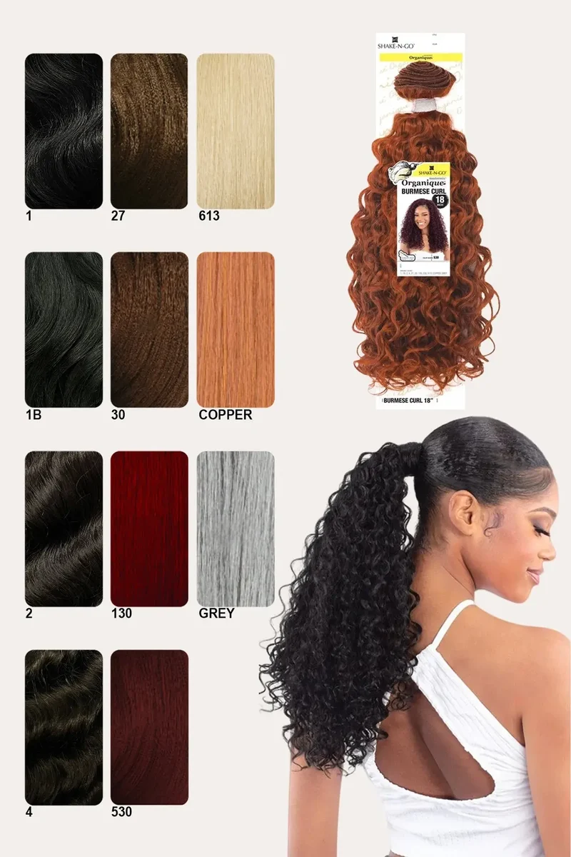 SHAKE N GO ORGANIQUE BURMESE CURL 18"