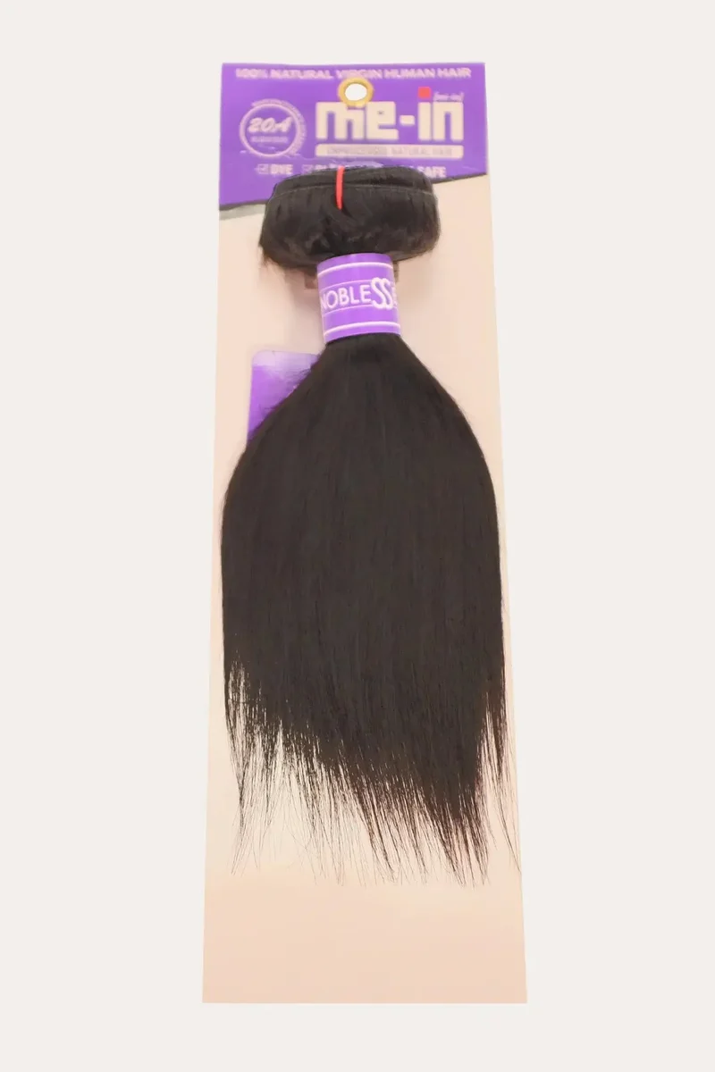 NOBLESSE ME-IN 20A UNPROCESSED HUMAN HAIR BUNDLE - STRAIGHT 10"