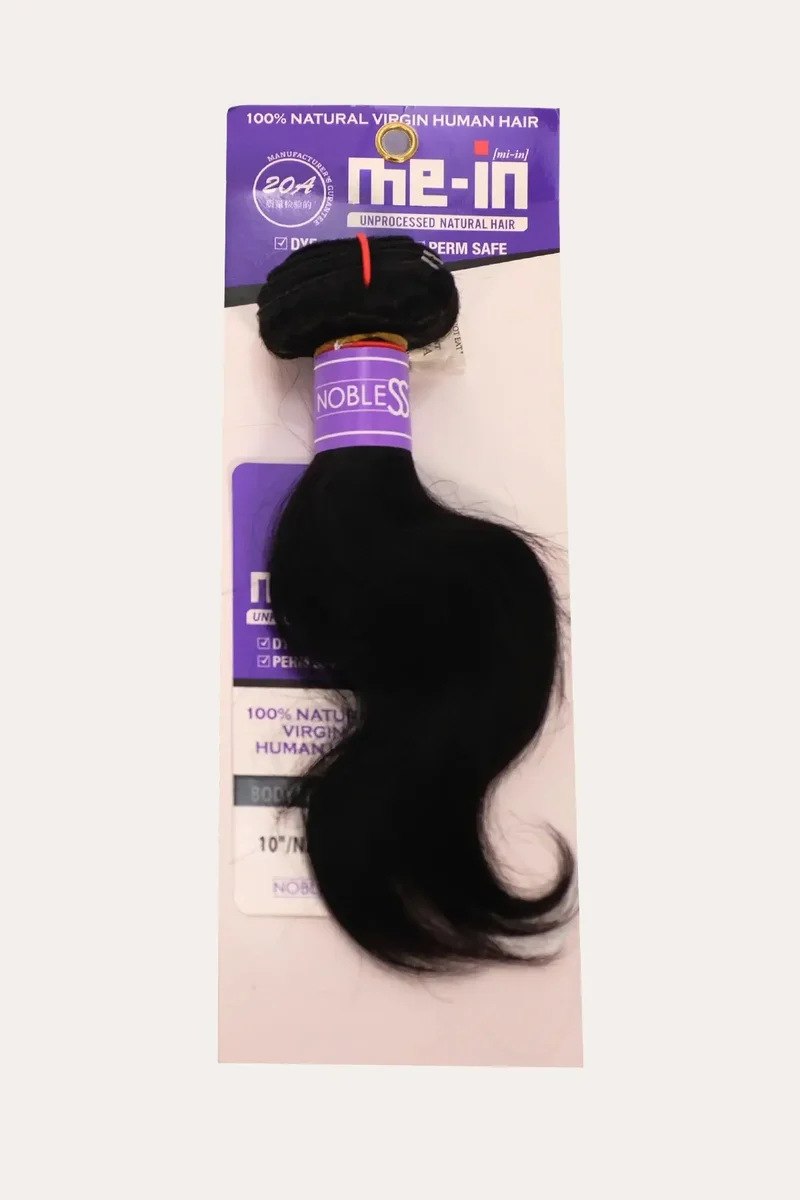 NOBLESSE ME-IN 20A UNPROCESSED HUMAN HAIR BUNDLE - BODY 10"