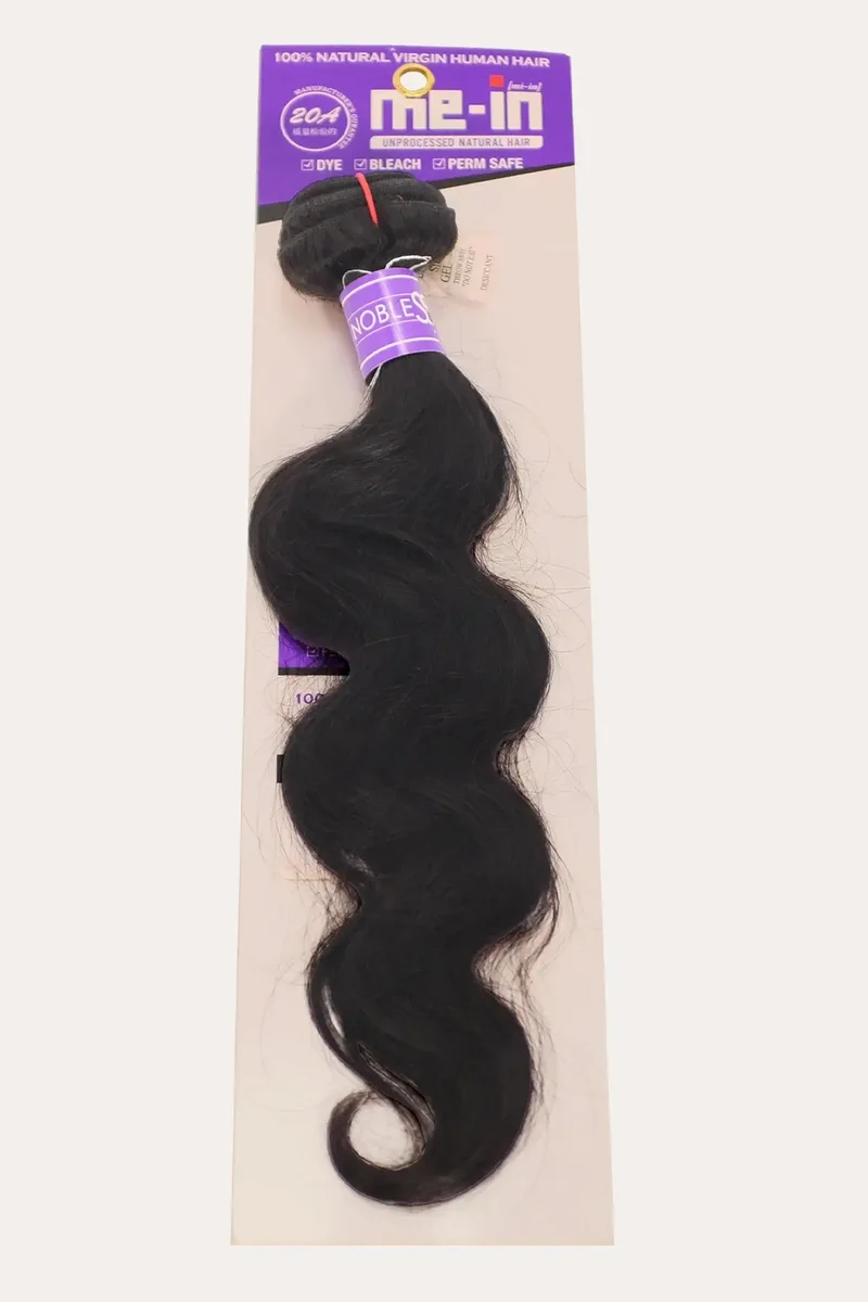 NOBLESSE ME-IN 20A UNPROCESSED HUMAN HAIR BUNDLE - BODY 18"