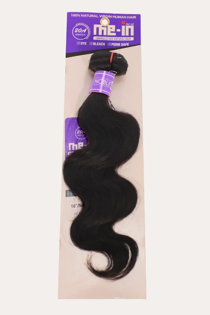 NOBLESSE ME-IN 20A UNPROCESSED HUMAN HAIR BUNDLE - BODY 16"