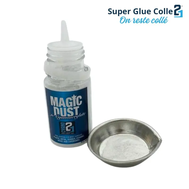 🧪 KIT COMPLET Multi-Usage Super Glue Colle21 – Colle Cyano 21g, MagicDust21, Primer, Cement, Activateur, Limes – Pour Modélisme et Bricolage 🚀