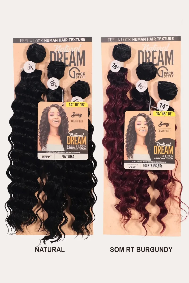 ZURY NATURAL DREAM WEAVE BUNDLE - DEEP 141618