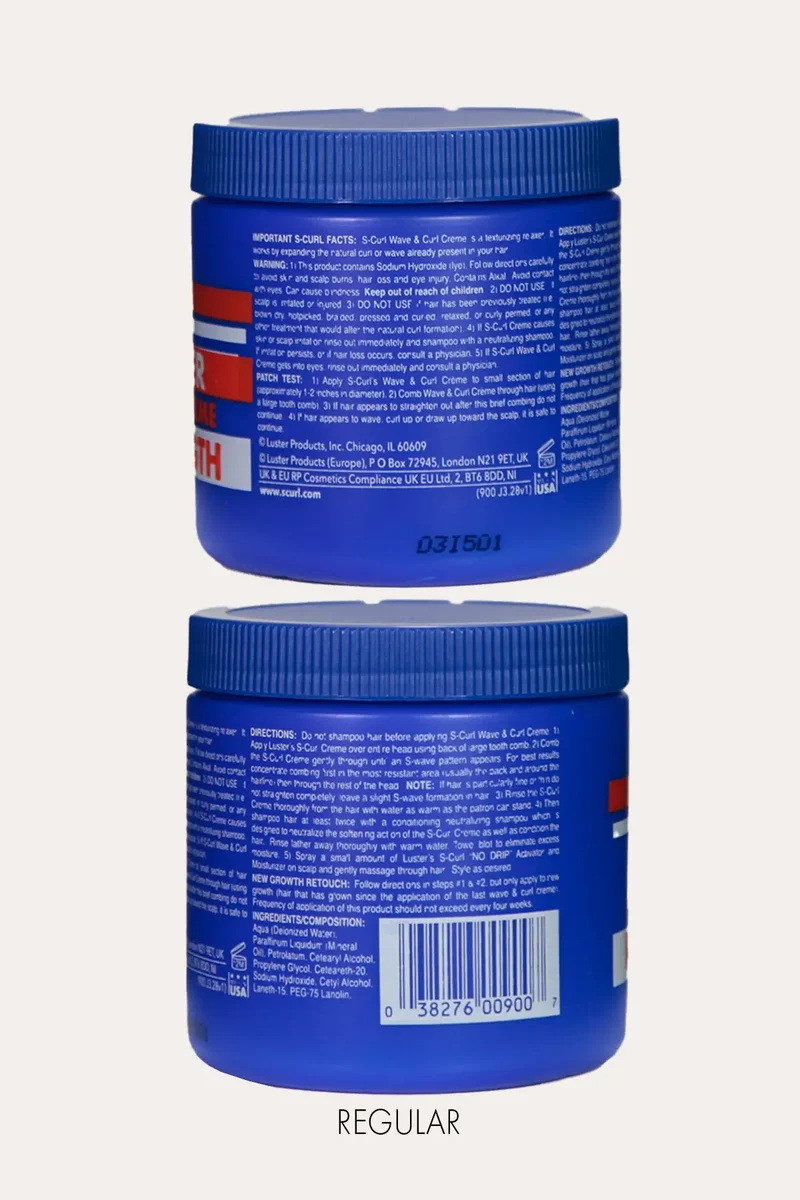 S CURL TEXTURIZER WAVE & CURL HAIR CREAM 15oz