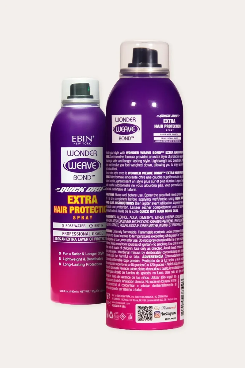 EBIN WONDER WEAVE BOND EXTRA HAIR PROTECTION SPRAY 6.08oz