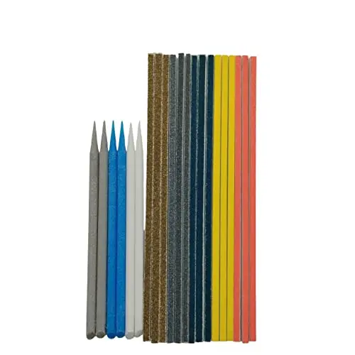 21 Limes Abrasives Superglue Colle21 – Pack de 21 Limes de ponçage avec Granulométries Variées (100 à 240) produits et accessoires professionnelle pour le Bricolage & Modélisme ! ✨🔧