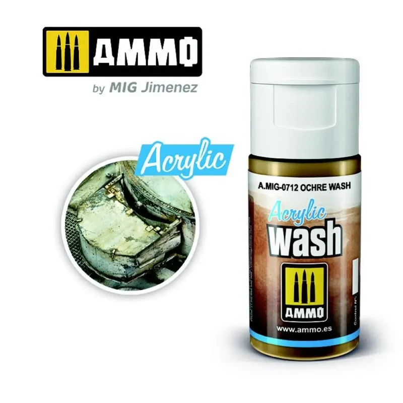ACRYLIC WASH Ochre Wash AMIG0712