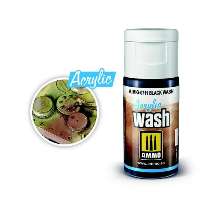 ACRYLIC WASH Black Wash AMIG0711