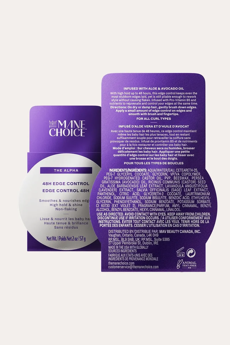 THE MANE CHOICE THE ALPHA EDGE CONTROL 2oz