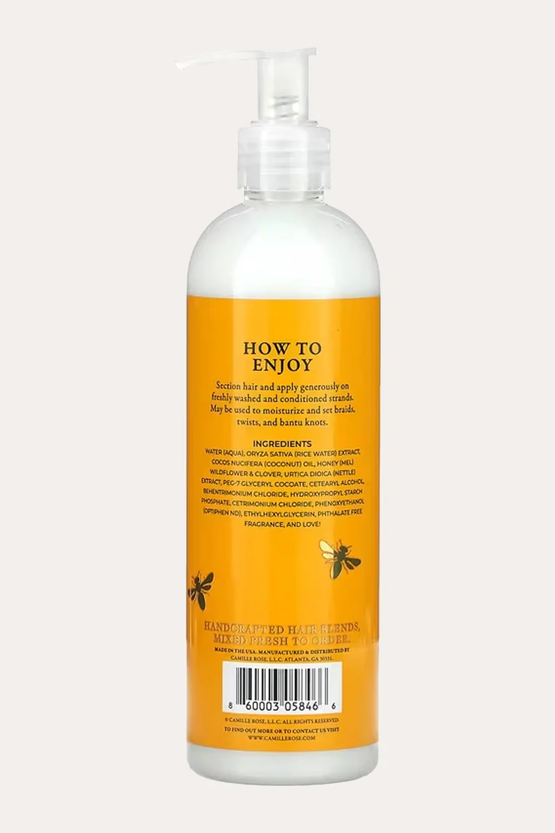 CAMILLE ROSE HONEYCOMB CURL WHIP TEXTURE-DEFINING CURL CREAM 12oz