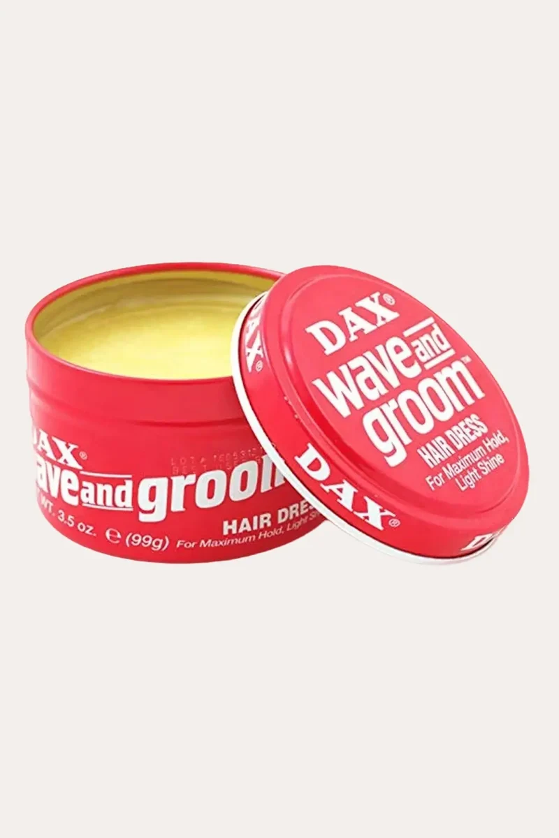 DAX WAVE & GROOM RED HAIR DRESS WAX 3.5oz