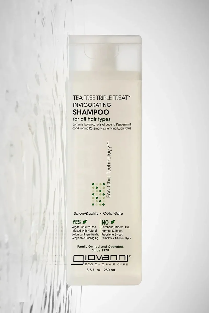 GIOVANNI TEA TREE TRIPLE TREAT INVIGORATING SHAMPOO 8.5oz
