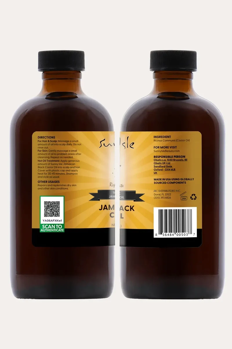 SUNNY ISLE JAMAICAN BLACK CASTOR OIL - ORIGINAL