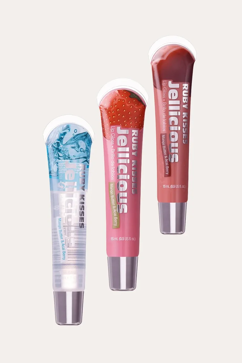 RUBY KISSES JELLICIOUS LIP GLOSS COLLECTION