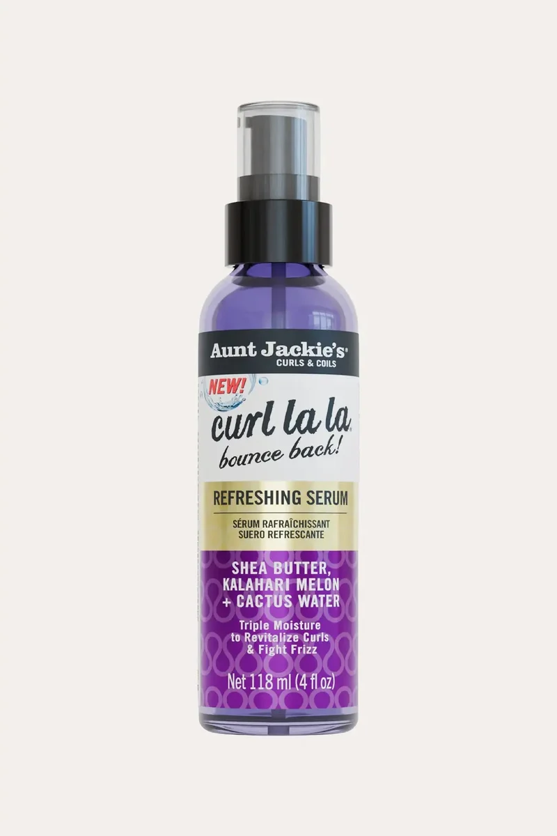 AUNT JACKIES CURL LA LA BOUNCE BACK REFRESHING HAIR SERUM 4oz