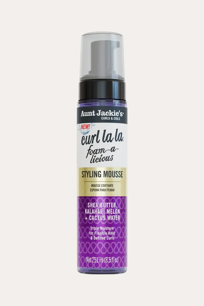 AUNT JACKIES CURL LA LA FOAM-A-LICIOUS STYLING MOUSSE 8.5oz