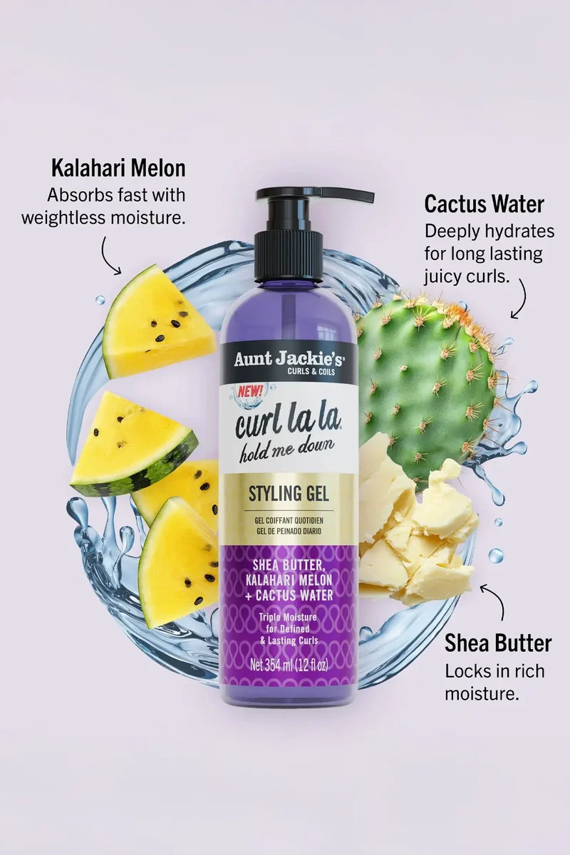 AUNT JACKIES CURL LA LA STYLING GEL 12oz