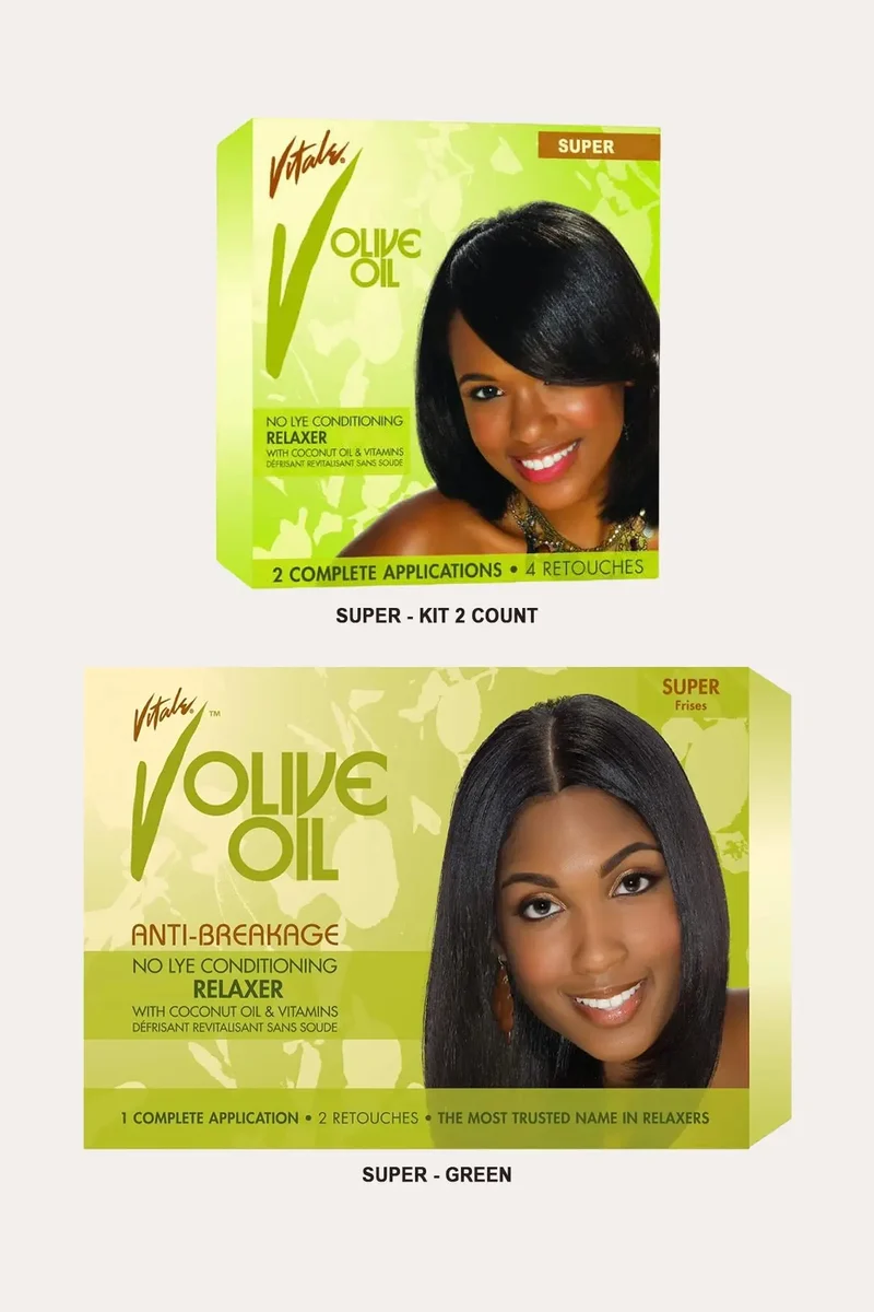 VITALE OLIVE OIL NO-LYE RELAXER KIT