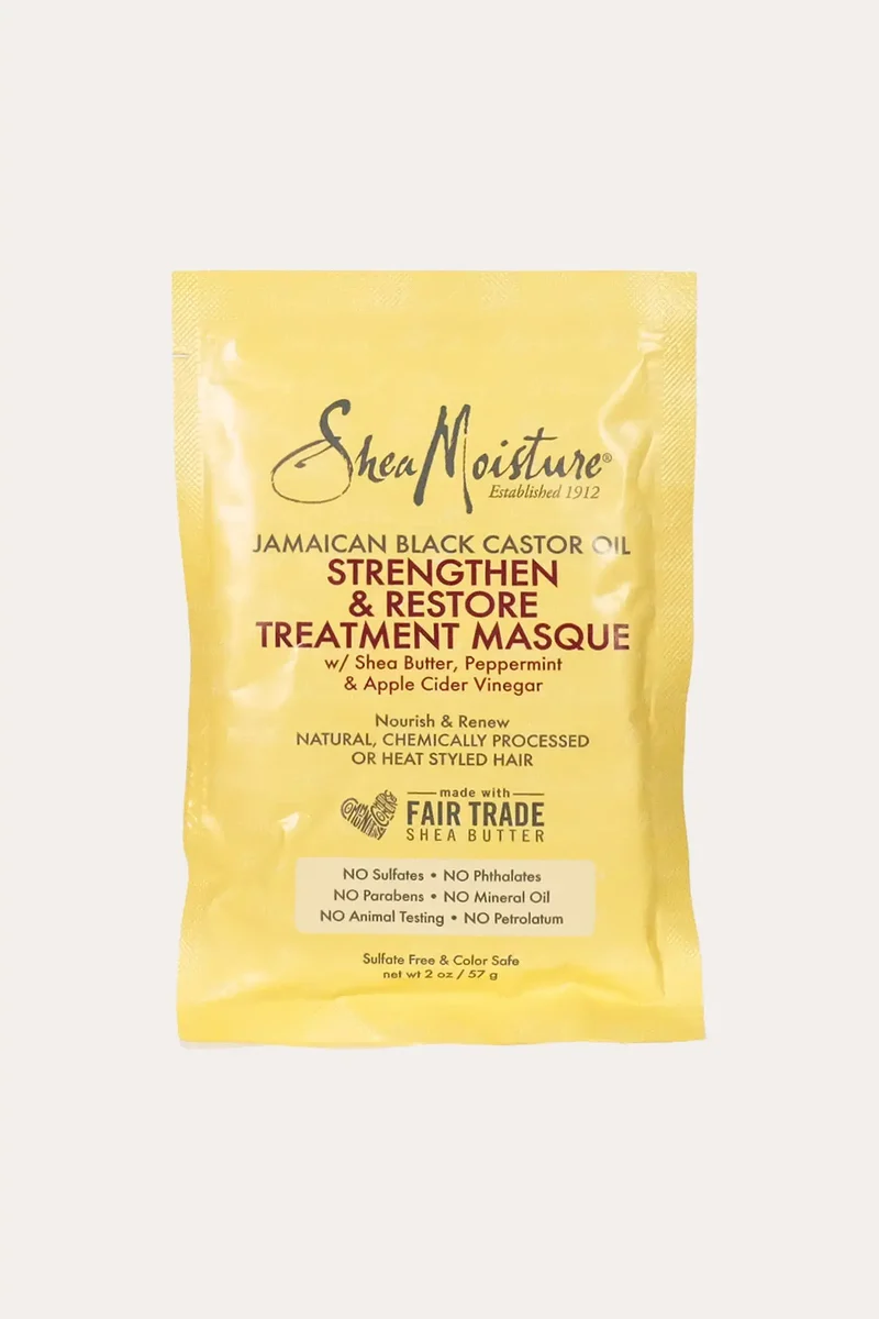 SHEA MOISTURE JAMAICAN BLACK CASTOR OIL STRENGTHEN & RESTORE TREATMENT MASK 2oz