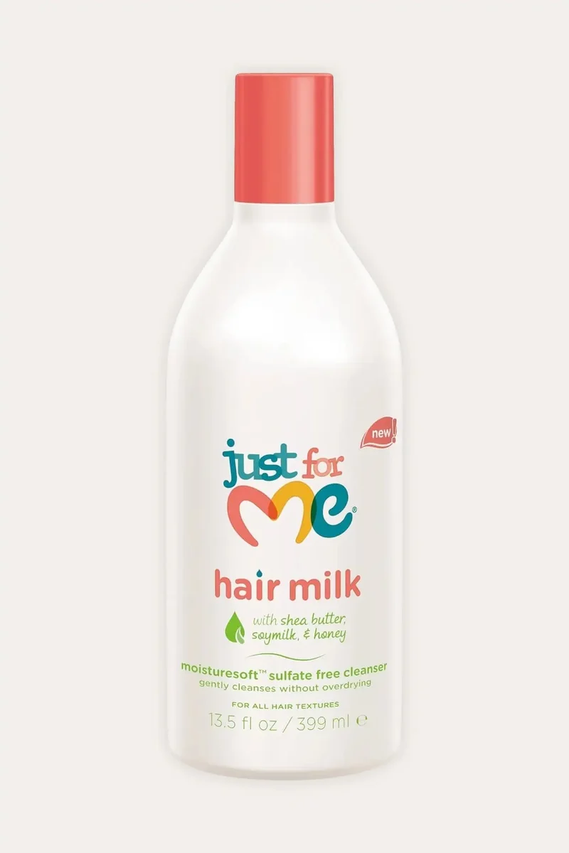 JUST FOR ME NATURAL HAIR MILK SULFATE-FREE MOISTURESOFT KIDS SHAMPOO 13.5oz