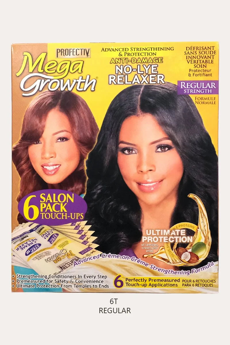 PROFECTIV MEGA GROWTH ANTI DAMAGE NO-LYE SUPER RELAXER