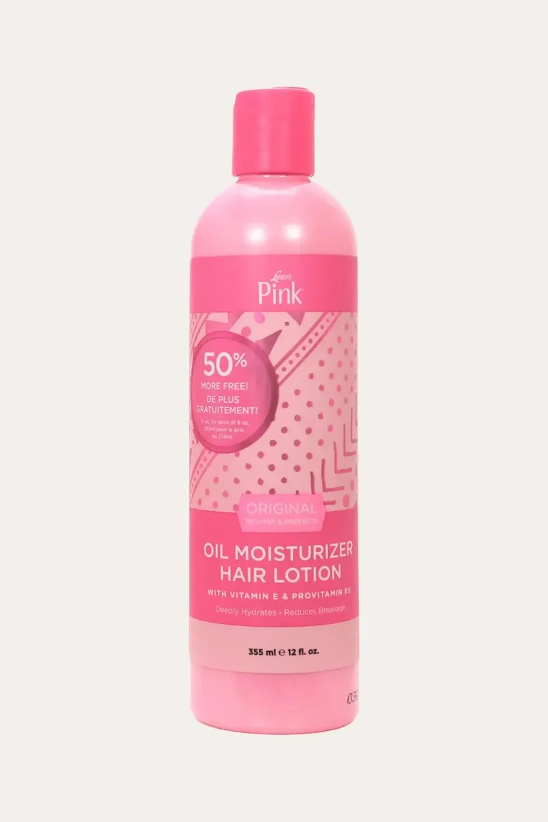LUSTER'S PINK ORIGINAL OIL MOISTURIZER HAIR LOTION - MOISTURE FOR DRY HAIR