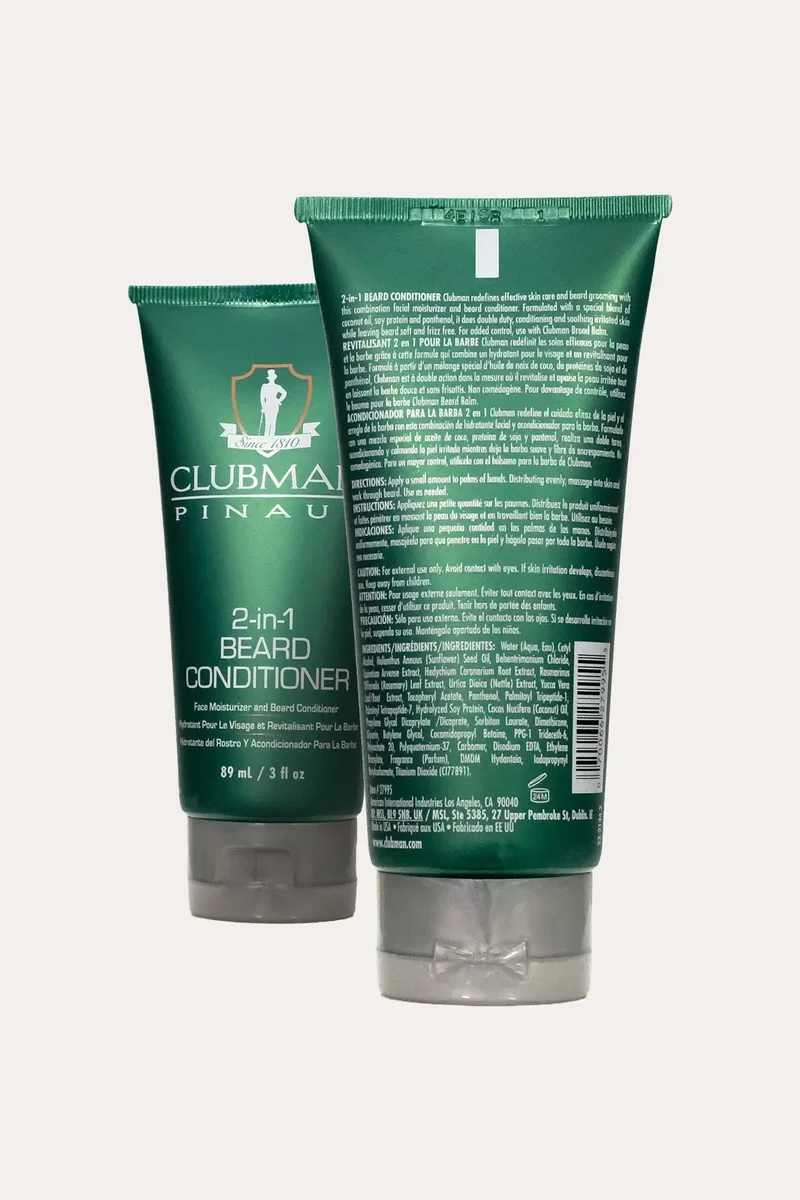 PINAUD CLUBMAN 2-IN-1 BEARD CONDITIONER 3oz