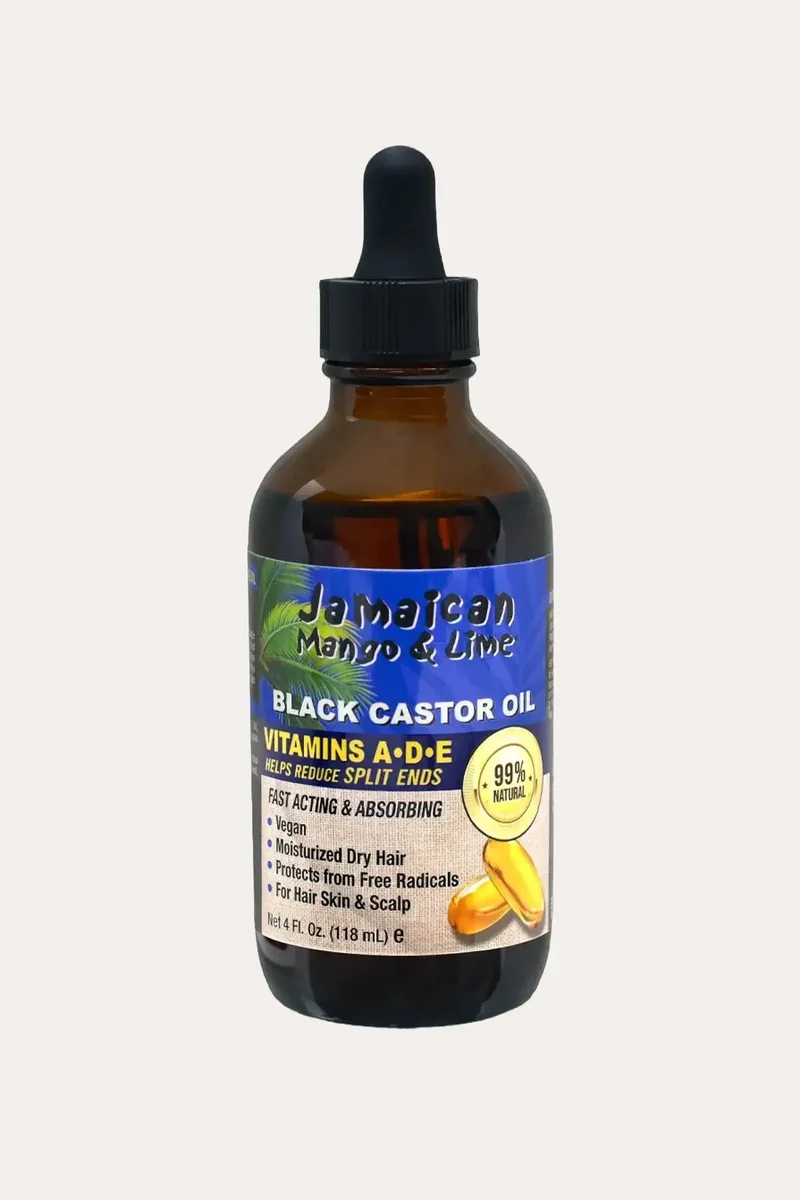 JAMAICAN MANGO & LIME BLACK CASTOR OIL - VITAMIN E | SKIN & HAIR OIL