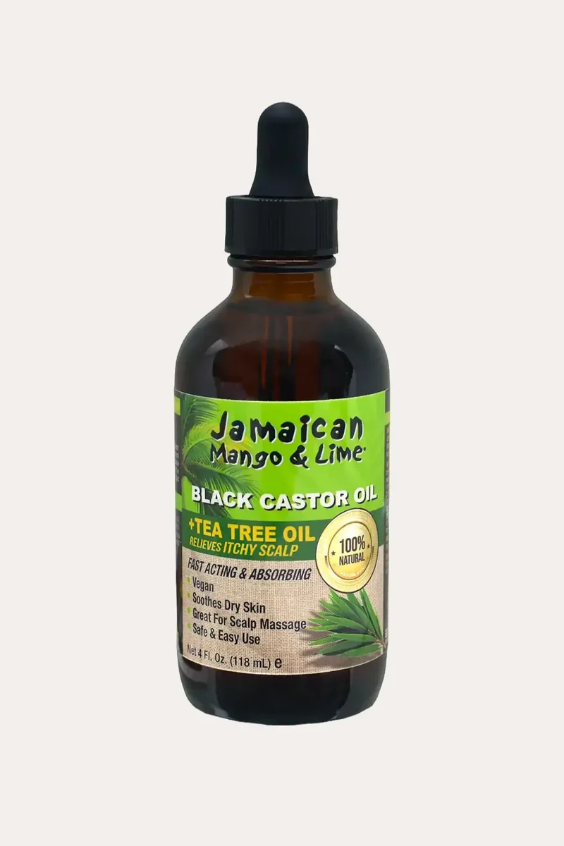 JAMAICAN MANGO & LIME BLACK CASTOR OIL - TEA TREE