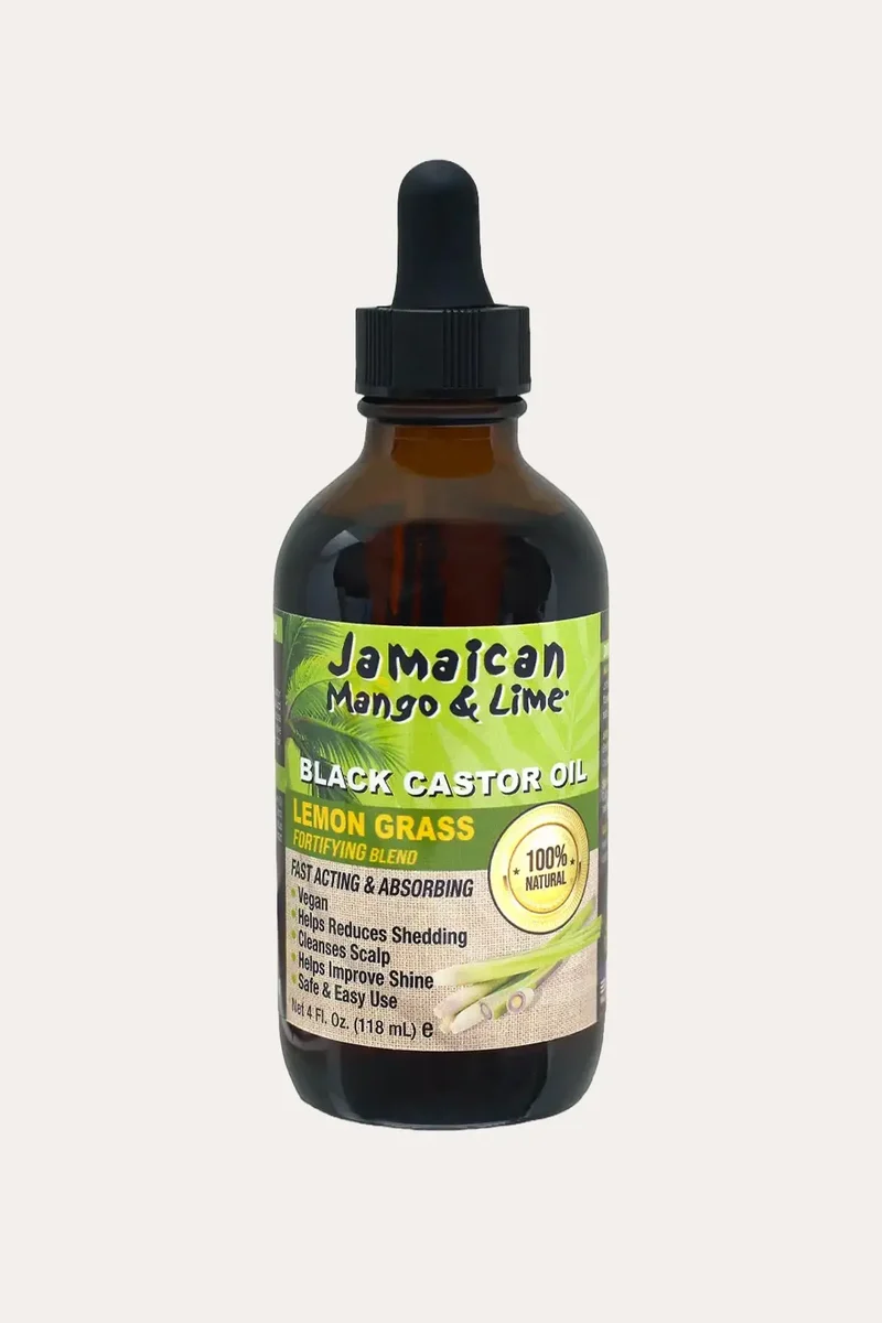 JAMAICAN MANGO & LIME BLACK CASTOR OIL - LEMON GRASS | SKIN & HAIR OIL