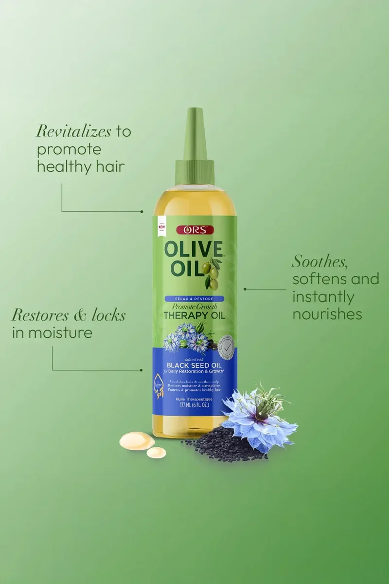ORS OLIVE OIL RELAX & RESTORE PROMOTE HAIR GROWTH THERAPY OIL 6oz