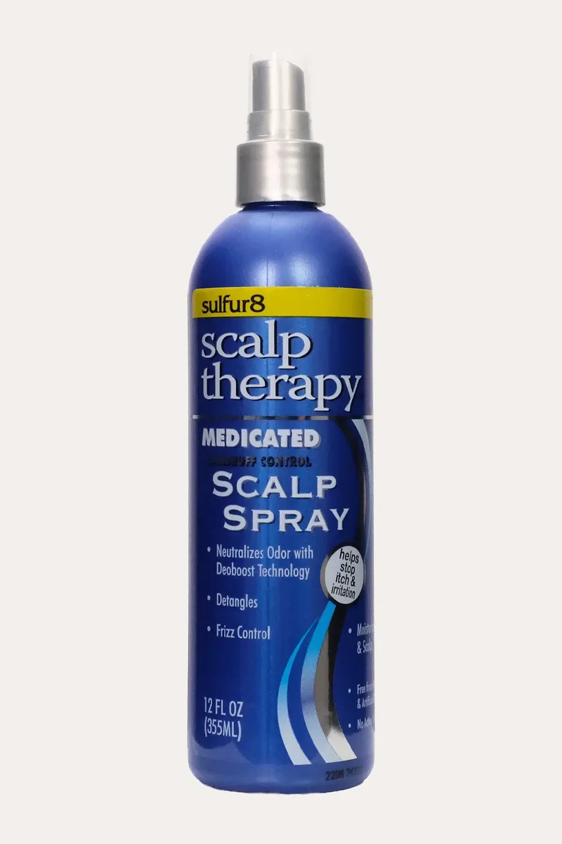 SULFUR8 SCALP THERAPY MEDICATED DANDRUFF CONTROL SCALP SPRAY 12oz
