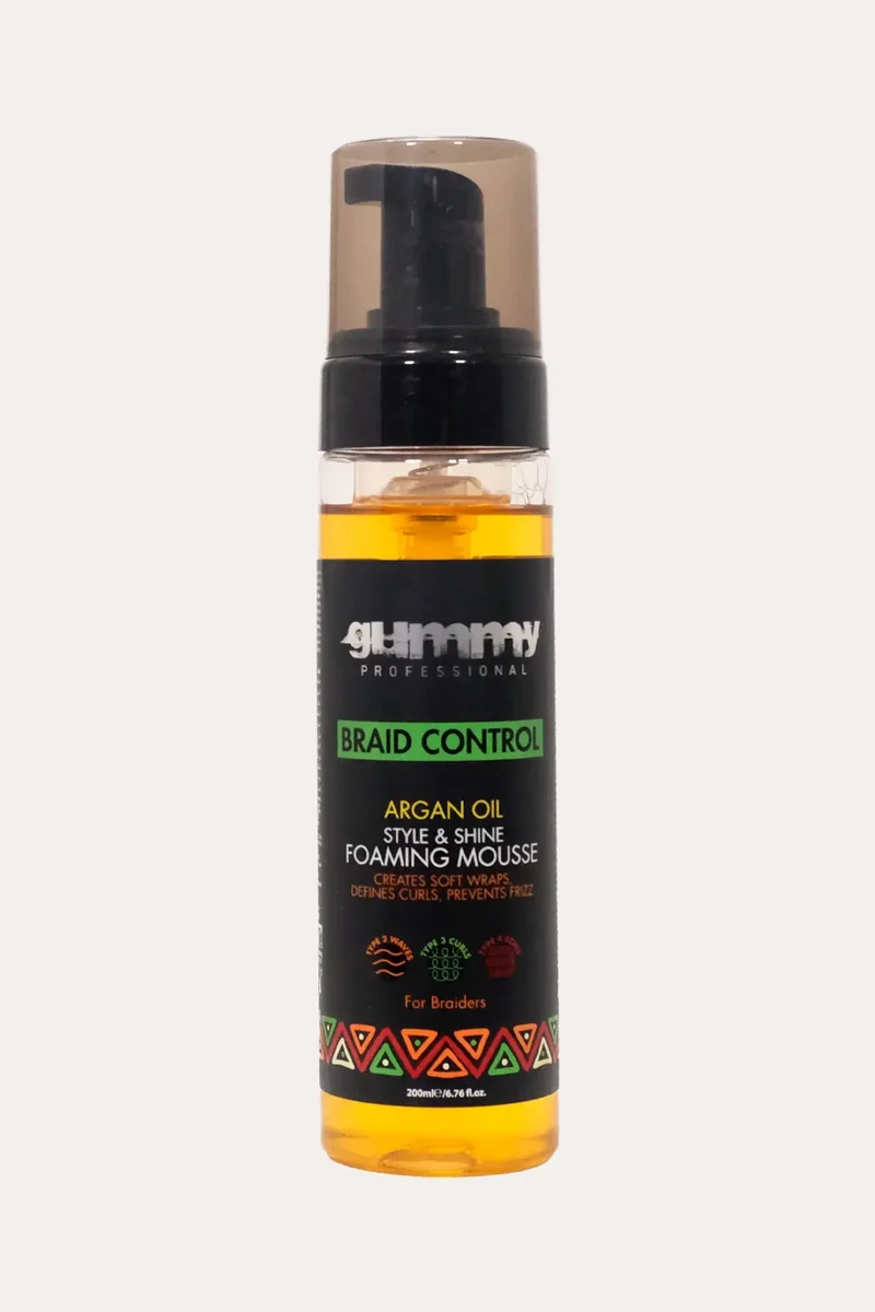 GUMMY PROFESSIONAL BRAID CONTROL FOAMING MOUSSE 200ml