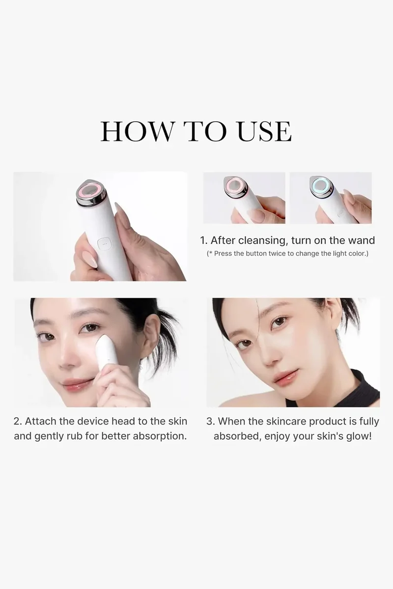 MEDICUBE AGE-R BOOSTER PRO MINI – PORTABLE LED SKIN BOOSTING DEVICE