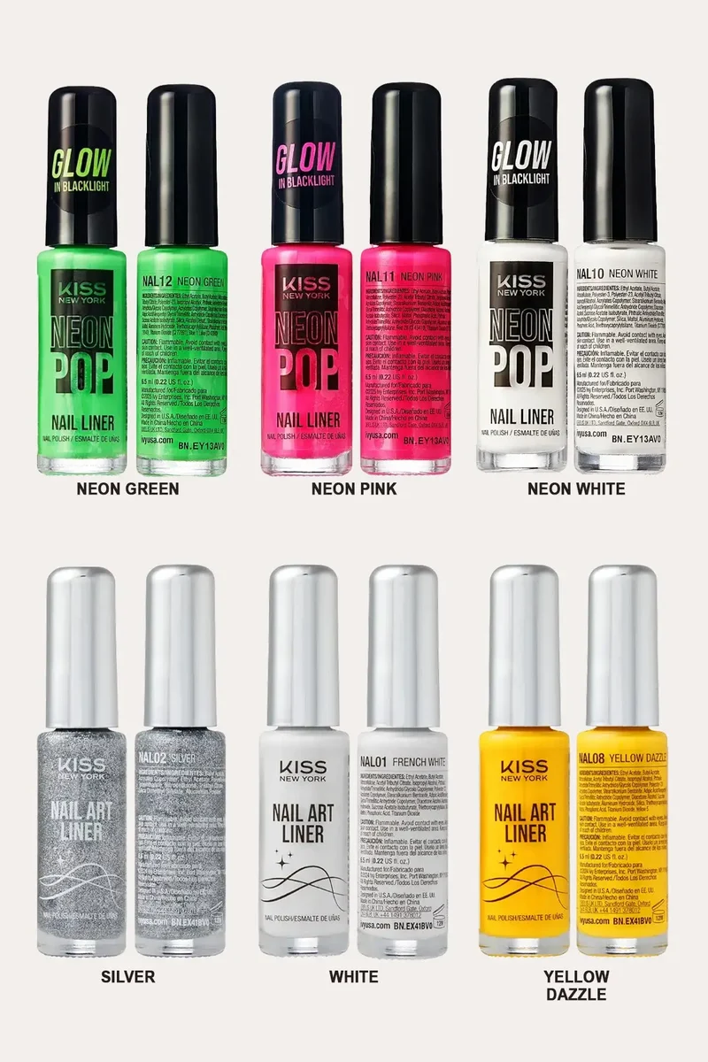 KISS NEW YORK PRECISION BRUSH NAIL ART LINER