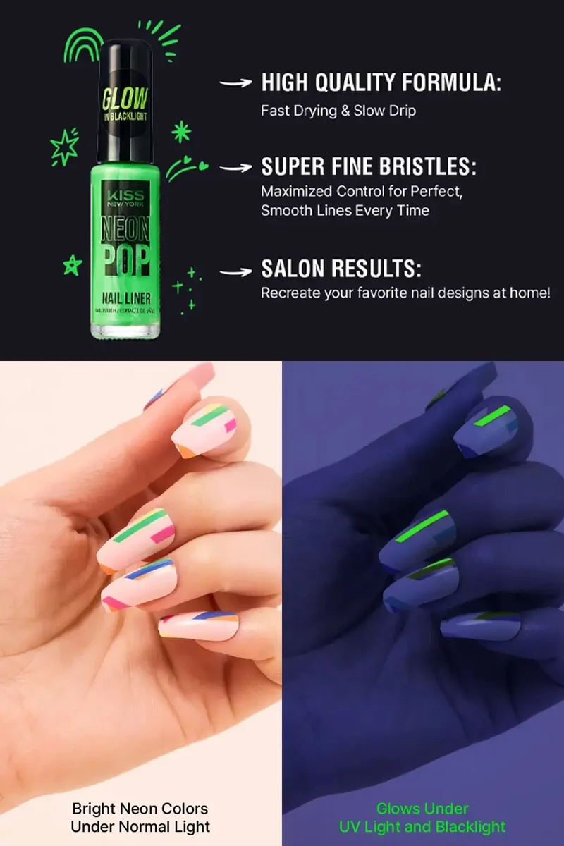 KISS NEW YORK PRECISION BRUSH NAIL ART LINER