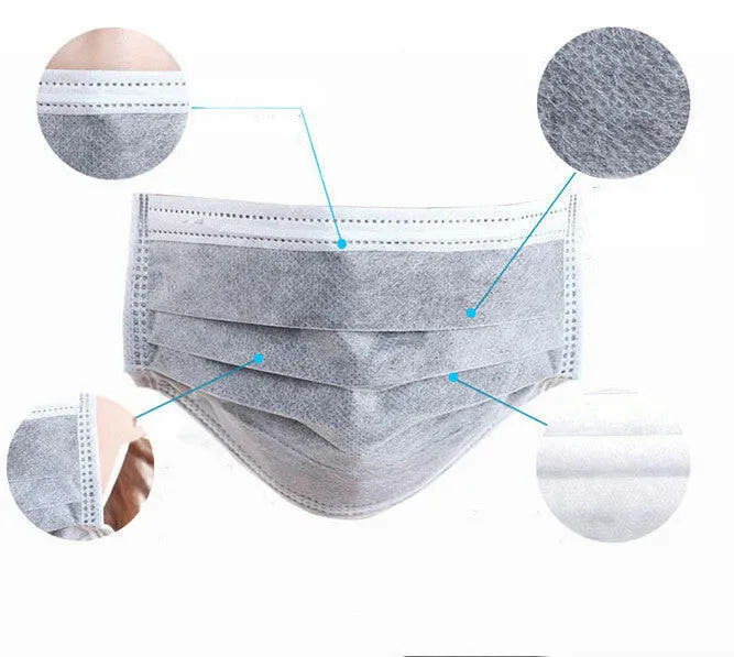 Protective Face Masks - 50 Pack