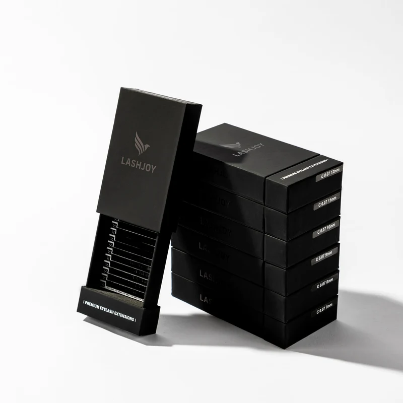 CC Curl Eyelash Extensions - Single Length Trays