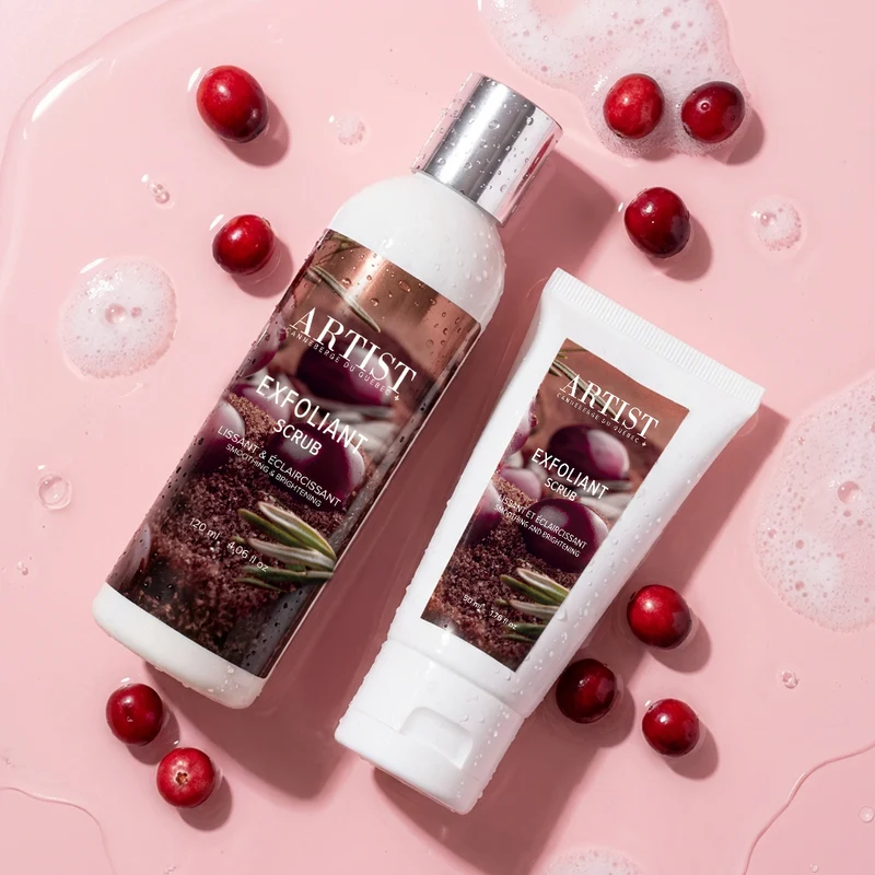 Exfoliant à la canneberge du Québec ARTIST