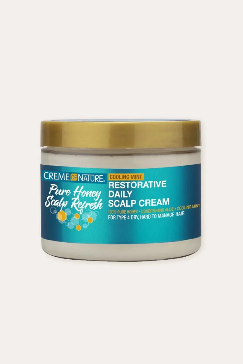CREME OF NATURE PURE HONEY SCALP CREAM 4.7oz