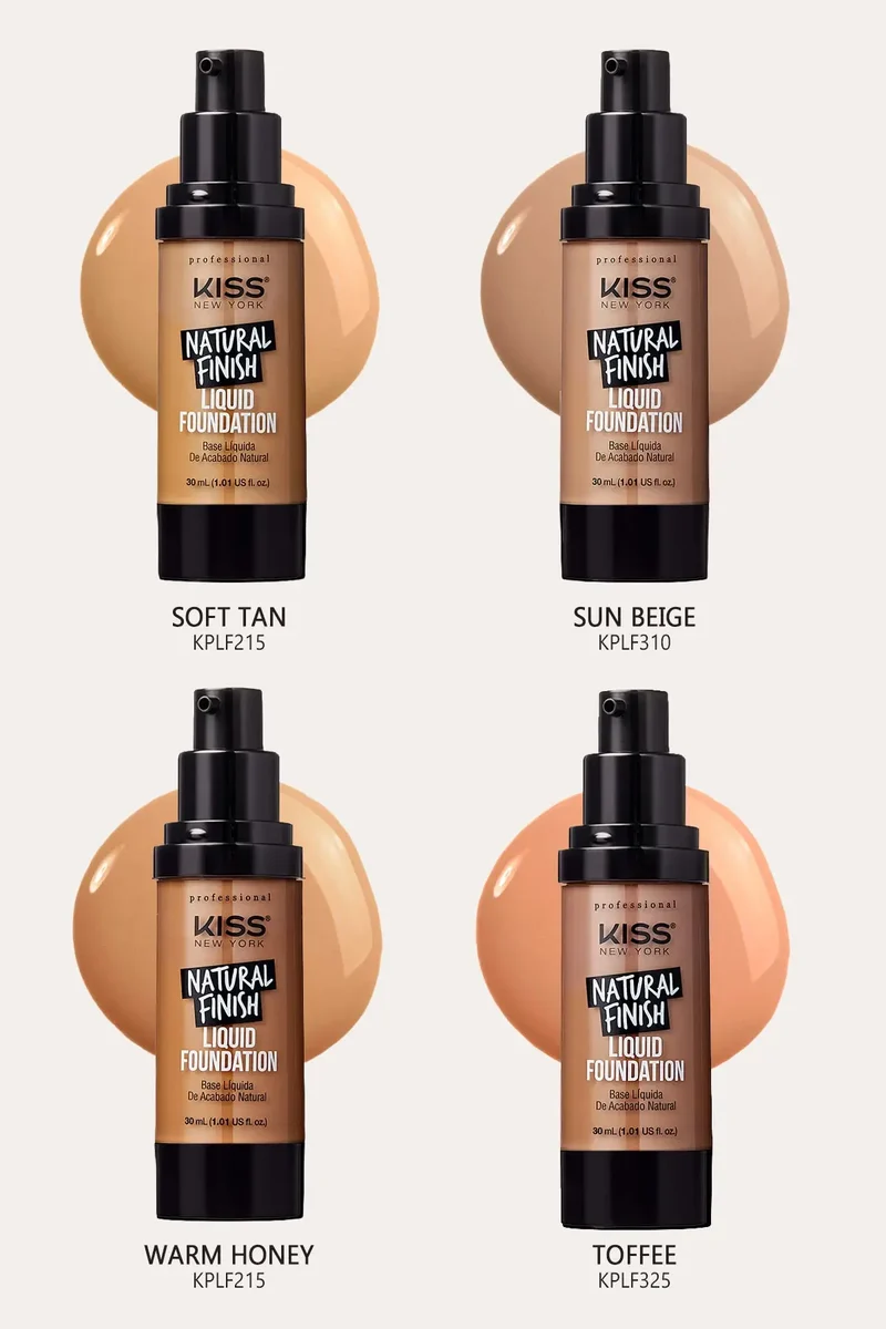 KISS NEW YORK NATURAL FINISH PRO LIQUID FOUNDATION