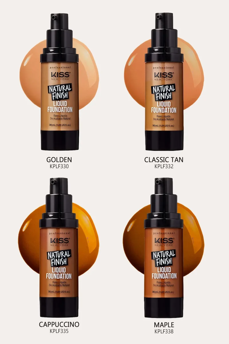 KISS NEW YORK NATURAL FINISH PRO LIQUID FOUNDATION