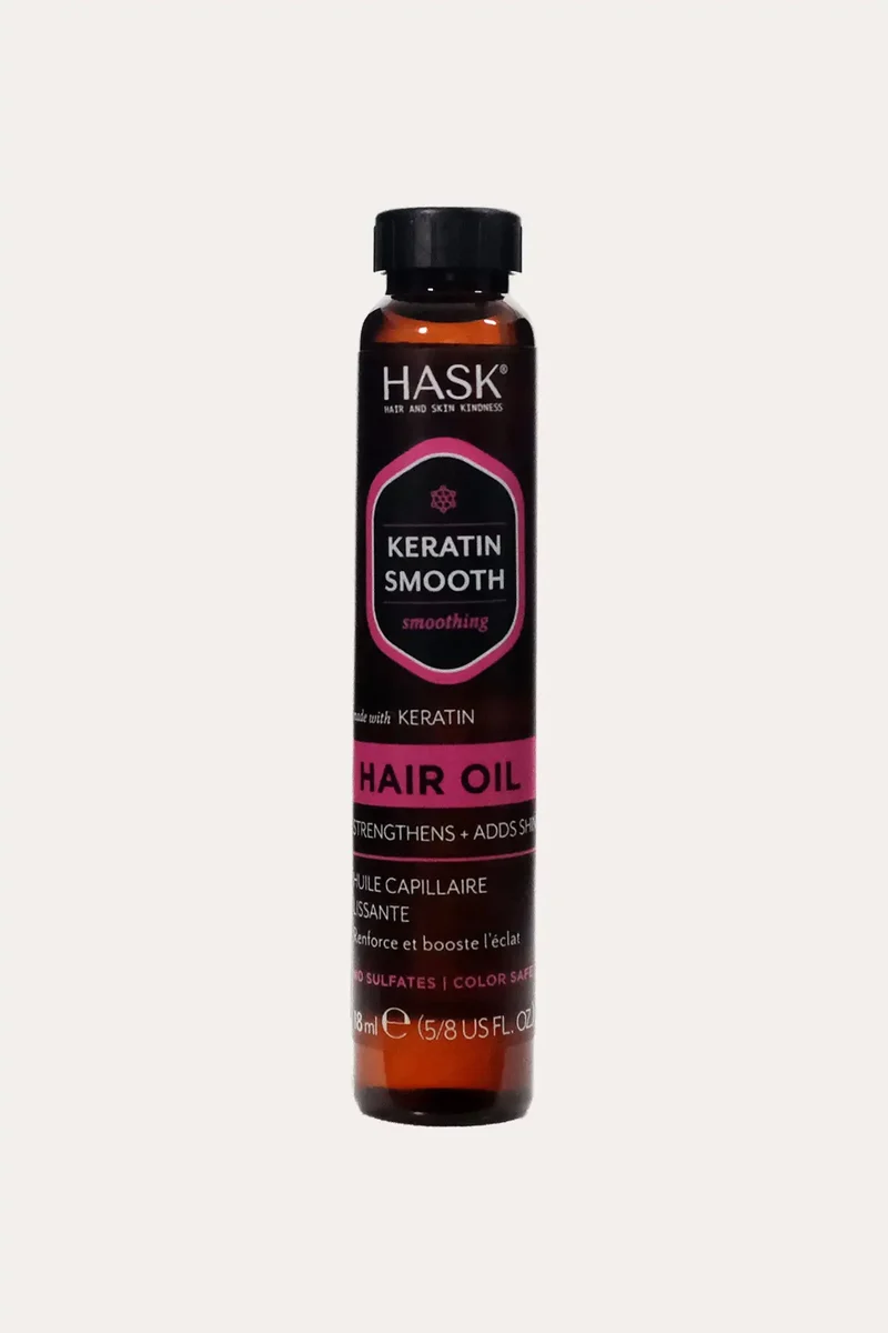 HASK KERATIN SMOOTH HAIR OIL 18ml