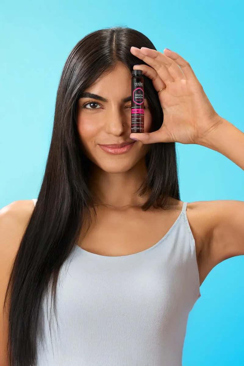HASK KERATIN SMOOTH HAIR OIL 18ml