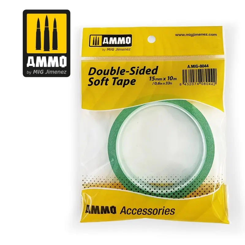 DOUBLE-SIDED SOFT TAPE (15mm X 10M)