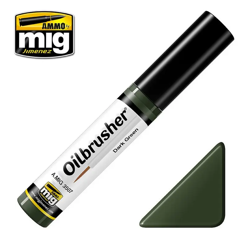 DARK GREEN (Oilbrushers)