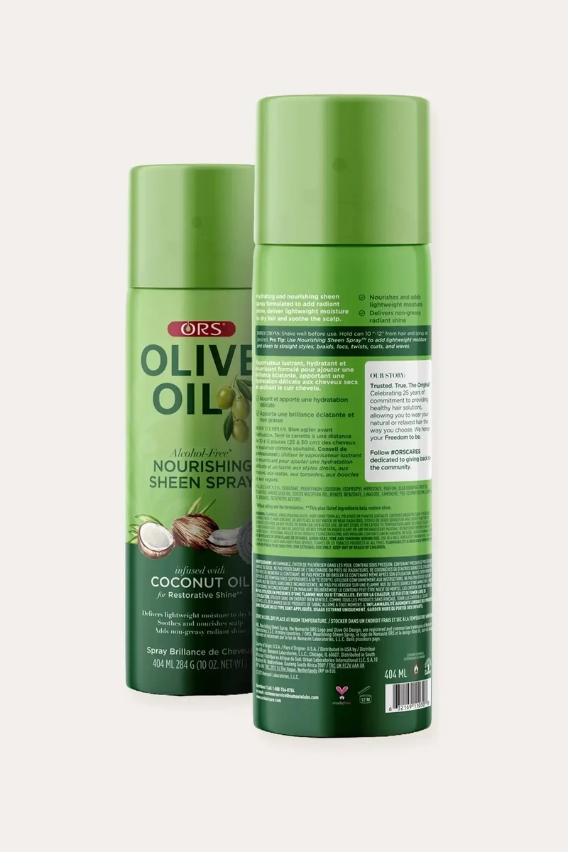 ORS OLIVE OIL NOURISHING SHEEN SPRAY WITH COCONUT OIL 10oz