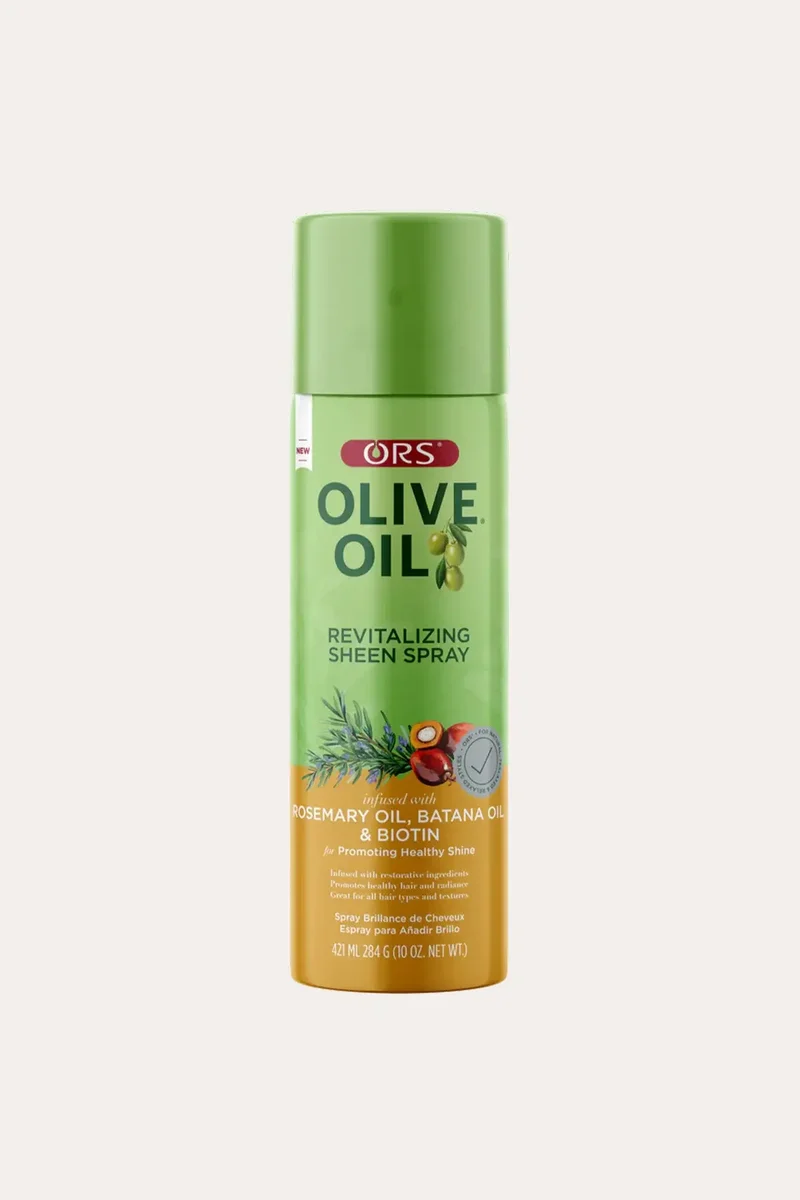 ORS OLIVE OIL REVITALIZING SHEEN SPRAY ROSEMARY BATANA 10oz