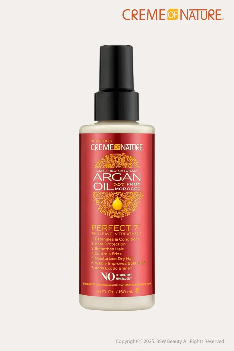 CREME OF NATURE ARGAN OIL PERFECT 7™ 7-IN-1 LEAVE IN TREATMENT 4.23oz